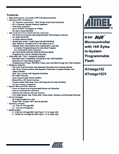 DataSheet ATmega162 pdf